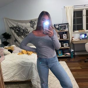 Brandy Melville Off the shoulder top